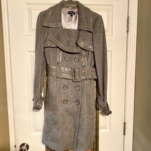 Gray Bebe Pea Coat